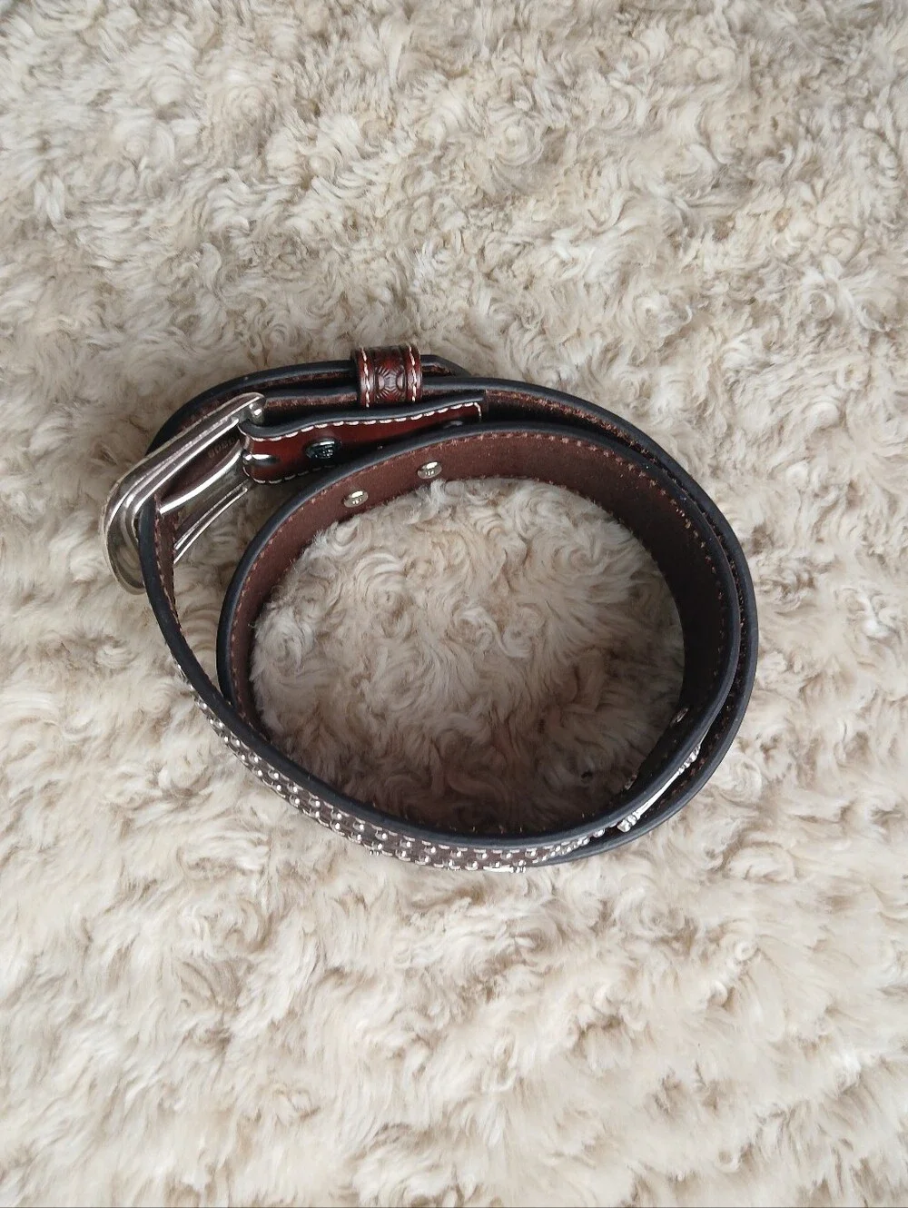 💎 Ariat Big Boys Diamond Shape Concho Belt